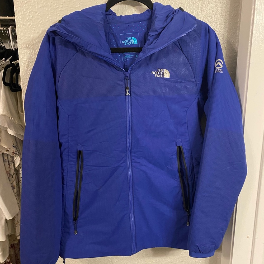North Face blue summit series jacket